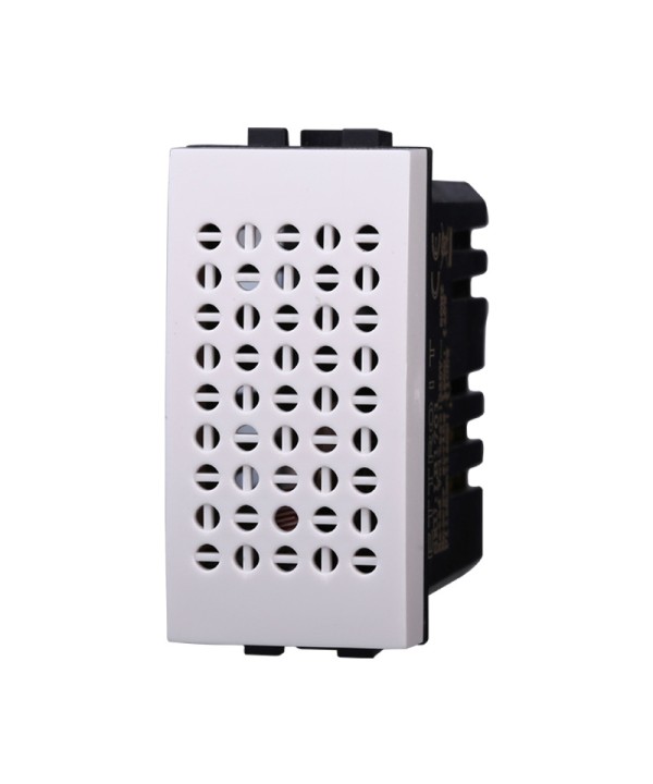 ETTROIT Sensore Acustico 220V Colore Bianco Compatibile Con Bticino Axolute