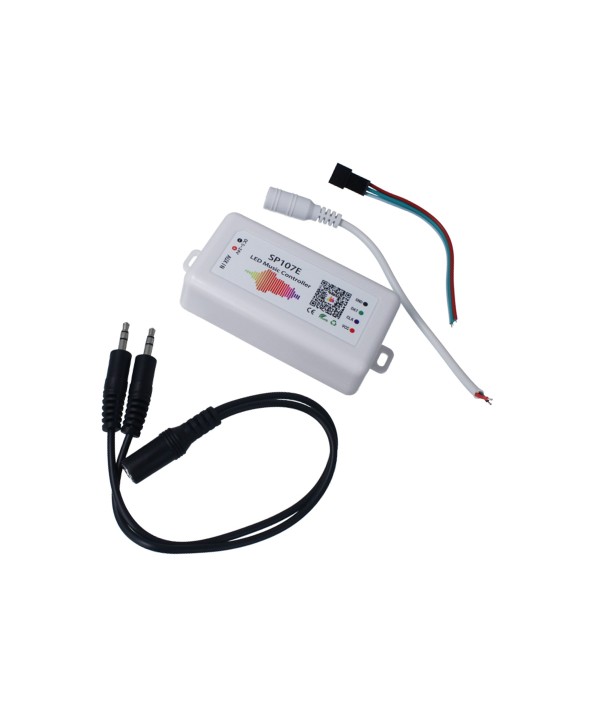 Kit Music Controller Centrlina Bluetooth Per Striscia Led Dinamica SPI Magic Color RGB IC WS2811 WS2812B WS2815 WS2801 SP107E