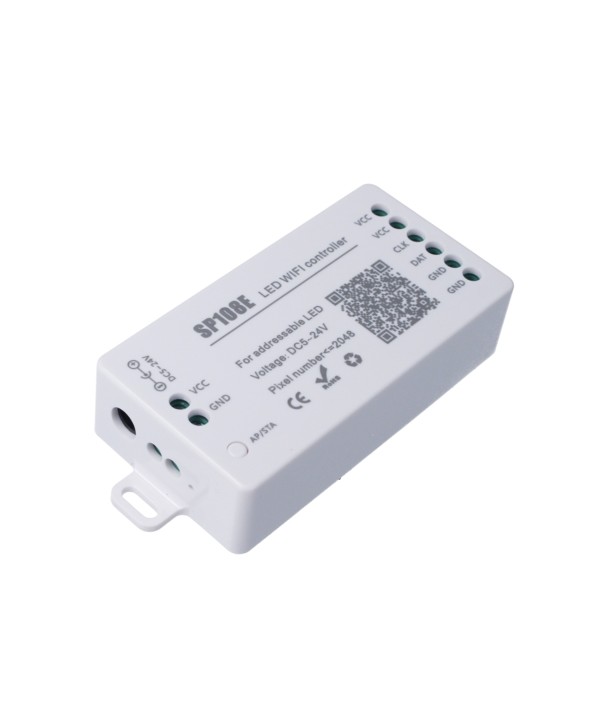 Kit Controller Centrlina WIFI Per Striscia Led Dinamica SPI Magic Color RGB IC WS2811 WS2812B WS2815 WS2801 SK6812 WS2813 SK9822 APA102C SP108E