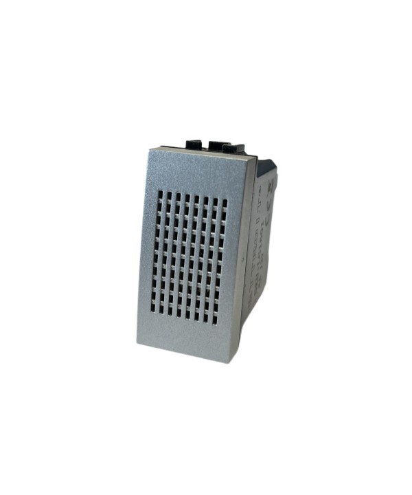 ETTROIT Suoneria Bronzo 12V 6A Colore Grigio Compatibile Con Bticino Living NT4351/12