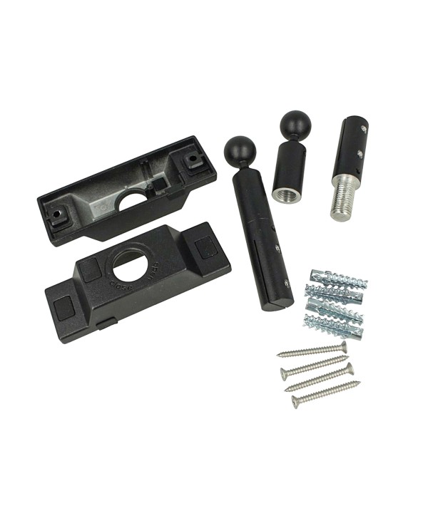Kit Staffa di Fissaggio Per Per Sistema Tensostruttura Luce Led StarLine Per 2 Lati