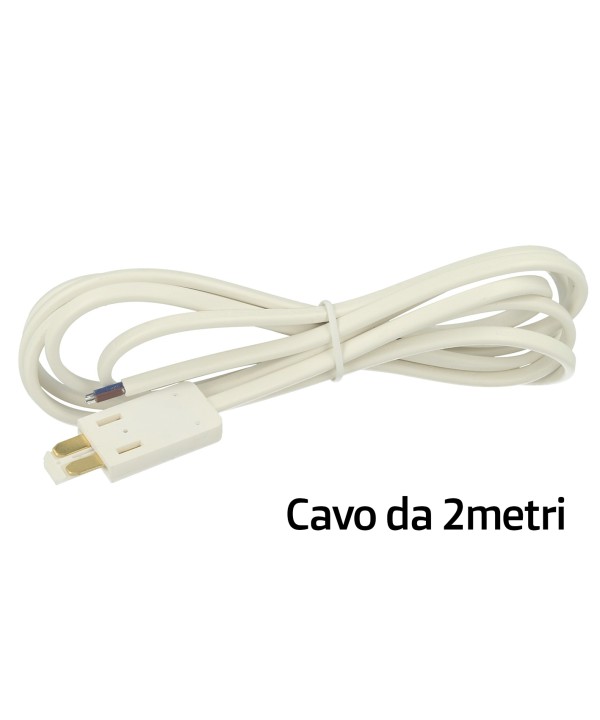 Cablaggio Cavo Alimentazione e Connettore Per Trasformatore Binario Guida Barra Elettrificata CB2107 Con Filo Da 2 Metri