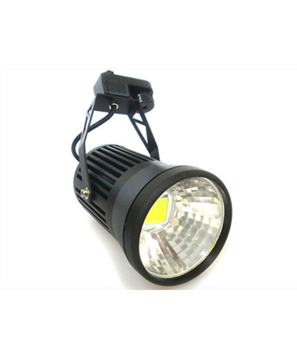 Faro Lampada Led A Binario 220V 20W Bianco Freddo Modello Nero Tracking Lamp Spot Light Led