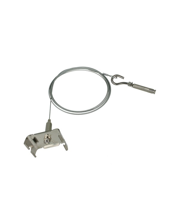 Kit di Sospensione Singolo in Acciaio per Plafoniera Led Lineare A Sospensione SKU-1367