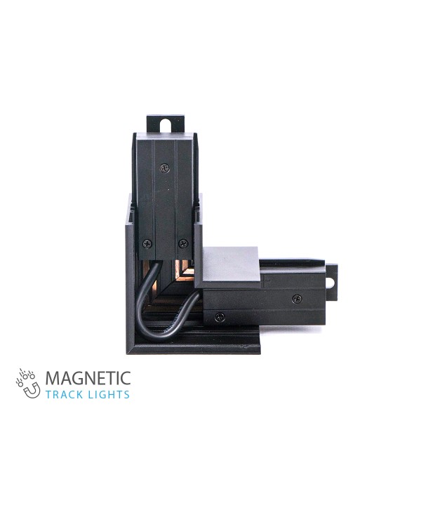 Connettore Forma L Orizzontale ad Angolo 90 Gradi Per Sistema Binario Magnetico SKU-7972