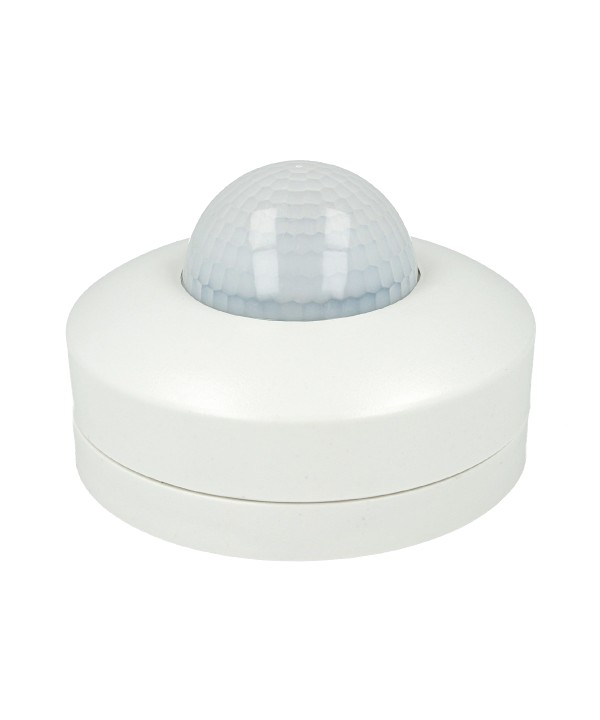 Sensore di Movimento a Infrarossi e Crepuscolare Montaggio a Plafone Carcassa Bianca 360 Gradi IP20 SKU-4968