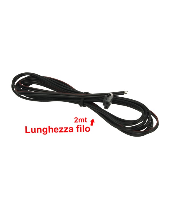 Cavo Elettrico Splitter Piattina Con Attacco Maschio Da 2 Metri Compatibile Con CL7716