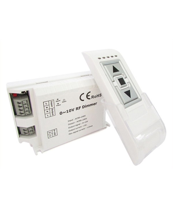 Led Dimmer Segnale 0-10V Wireless Con Telecomando RF 220V Massimo 200W DM015