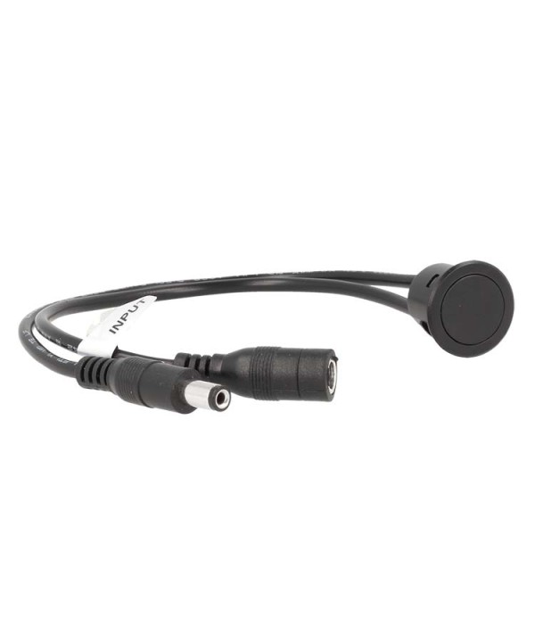 Interruttore Led Dimmer Touch Da Incasso Nero 12V 24V 4A Con Cavo DC JACK 5.5x2.1mm