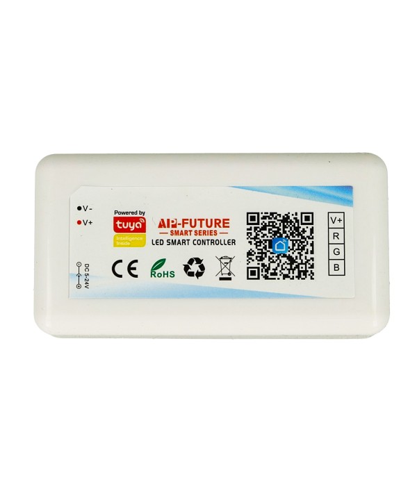 Mini Centralina Tuya Smart Controller Wi-Fi Led Dimmer RGB 3 Canali Compatibile Con Alexa Google Home