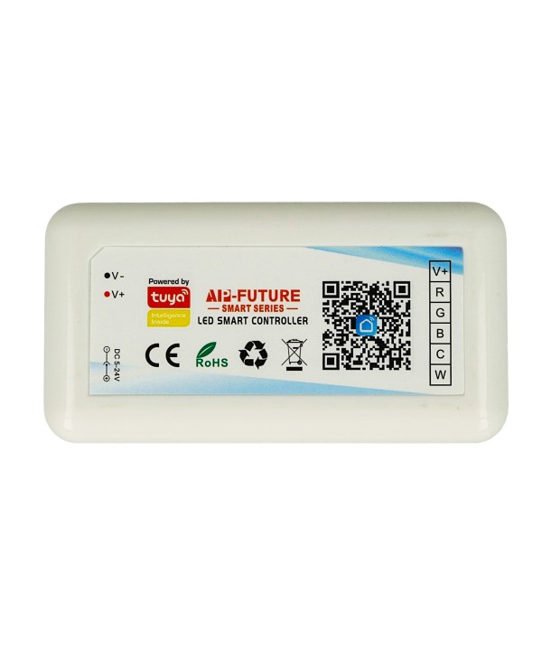 Mini Centralina Tuya Smart Controller Wi-Fi Led Dimmer RGBCW RGB+CCT 5 Canali Compatibile Con Alexa Google Home