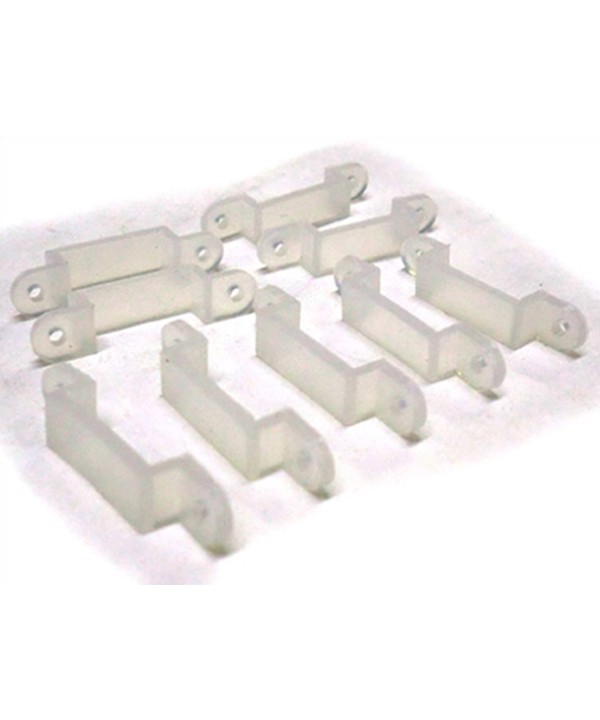 20 PZ Clip Per Fissare Bobina Strip Led Impermeabile Da 10mm Di Larghezza