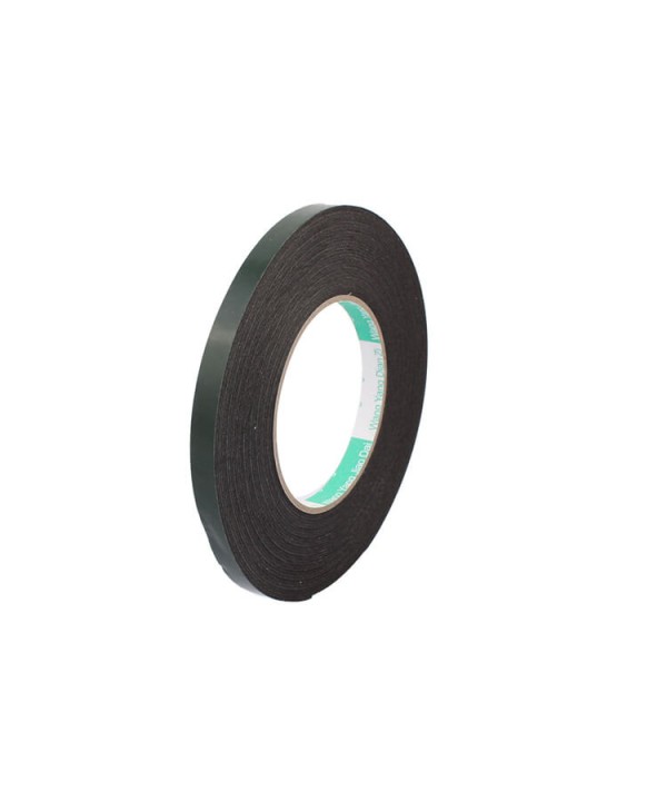 Nastro Adesivo Biadesivo Anti Urto In Schiuma Di Polietilene 15mm X 25m Per Binario Guida Barra Elettrificata CB2107 CB2107B
