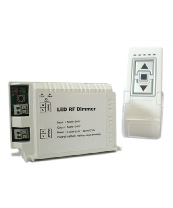 Varialuce Led Triac Dimmer SCR 220V 200W Telecomando Wireless Per Luci Lampade Led Dimmerabile DM014