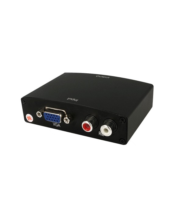Convertitore VGA-HDMI Da Input VGA + Audio R/L A Output HDMI HD 1080P Per TV Monitor PC Video