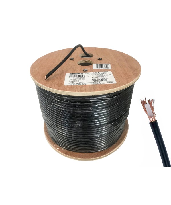 Matassa Bobina Cavo Coassiale Video RG59 Cable 200 Metri Per Videosorveglianza Hikvision HKC-CA-200B