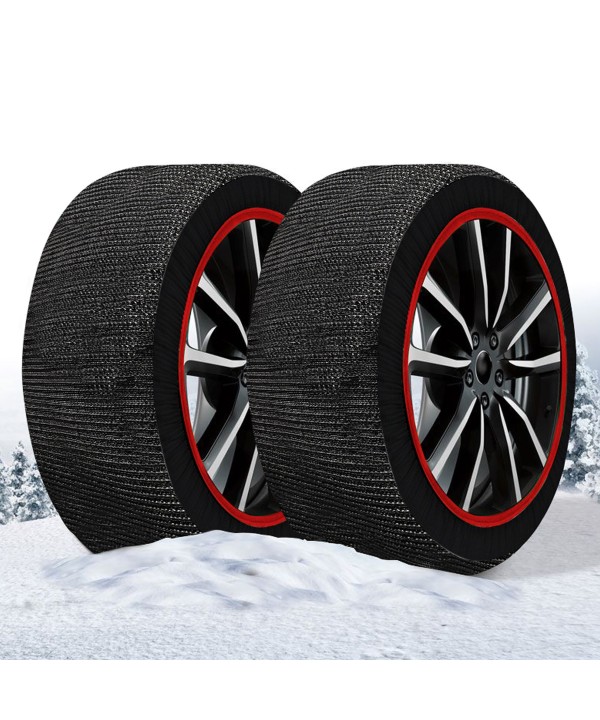 Calze Da Neve per Auto Elettriche SUV 4X4 Camper Caravan Veicoli Commerciali Omologate EN 16662-1 Misura M