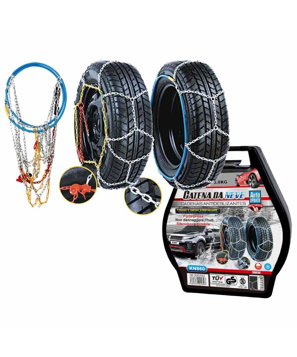 Catena Da Neve 9mm KNS60 Gruppo 60 Omologato ONORM V5117