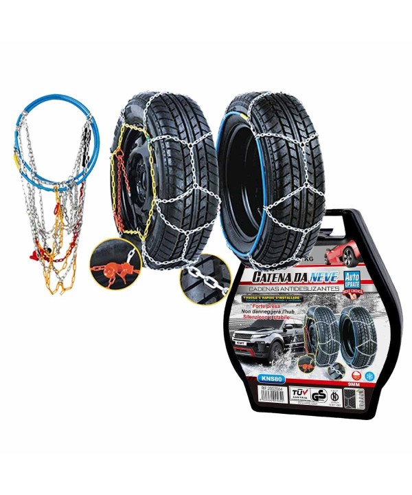 Catena Da Neve 9mm KNS80 Gruppo 80 Omologato ONORM V5117
