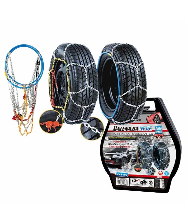 Catena Da Neve 9mm KNS100 Gruppo 100 Omologato ONORM V5117