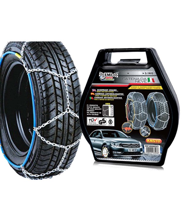 Catena Da Neve 9mm KNS70 Gruppo 70 Omologato ONORM V5117