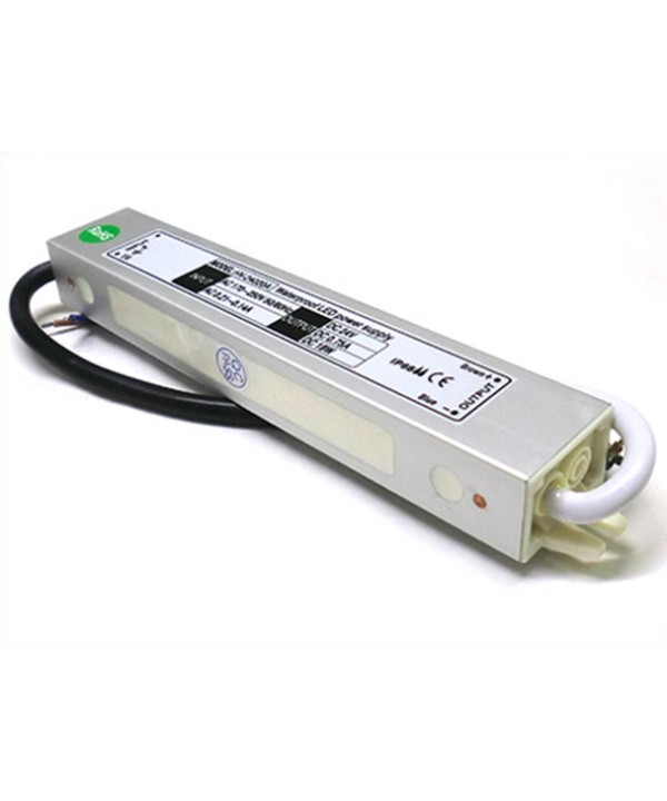 Alimentatore Trasformatore CV Impermeabile IP67 24V 20W 0,83A Per Striscia LED