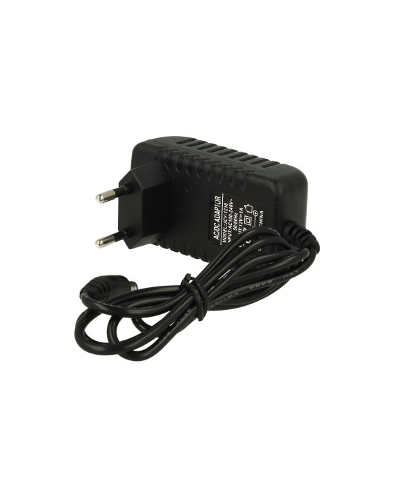 Trasformatore Alimentatore CV Con Spina da Presa Casa AC220V a DC 12V 1A 12W Colore Nero