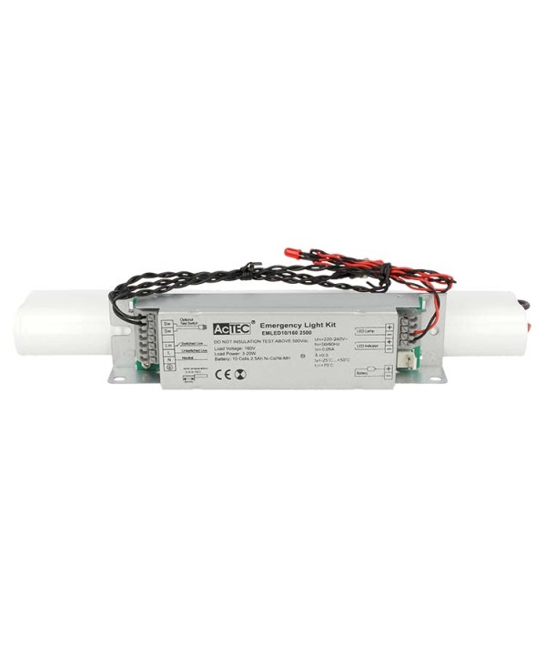Kit Sistema Di Emergenza Led Voltaggio Costante Per Tubo Led Lampada Led 220V Fino a 20W 3 Ore
