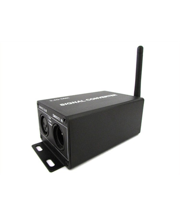 DMX-512 Segnale Convertitore Trasmettitore e Ricevitore Wireless 2,4G Fino a 200 Metri DMX2400