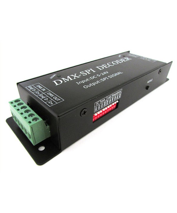 Convertitore DMX SPI Decoder Converter IC WS2811 WS2801 LPD6803 TM1803 TM1809 TM1812 UCS1903 TLS3001 TLS3008 P9813 DMX200