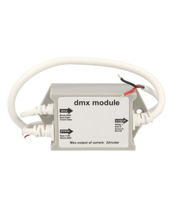 Modulo DMX Converter PWM 12V 2AX3 3 Canali RGB