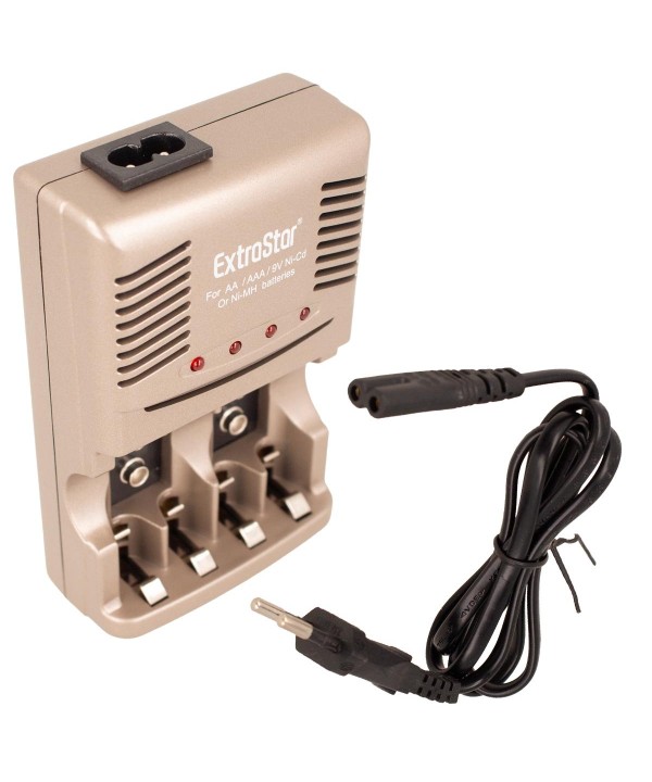 Caricabatterie Caricatore 9V AA AAA 6F22 Stilo Mini Stilo Ni-Cd Ni-Mh Con Presa EU Da Rete Casa 220V