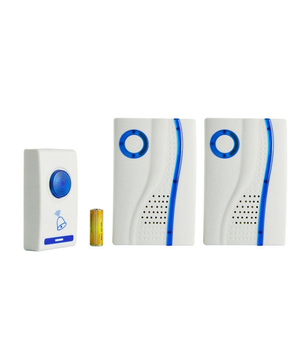 Campanello Senza Fili Doppio Alimentazione Con Pile Distanza 50 Metri 36 Melodie IP20