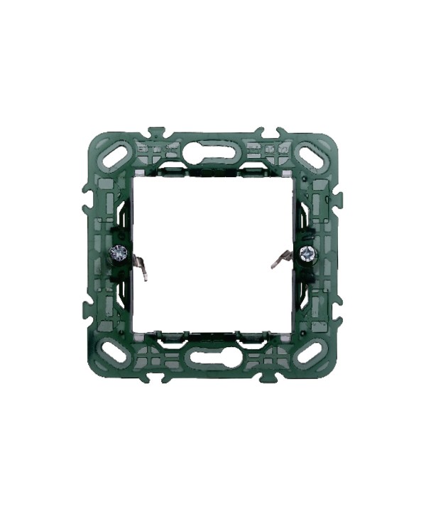 ETTROIT Supporto 2P Serie Starlight 2 Posti Compatibile Con Vimar Plana