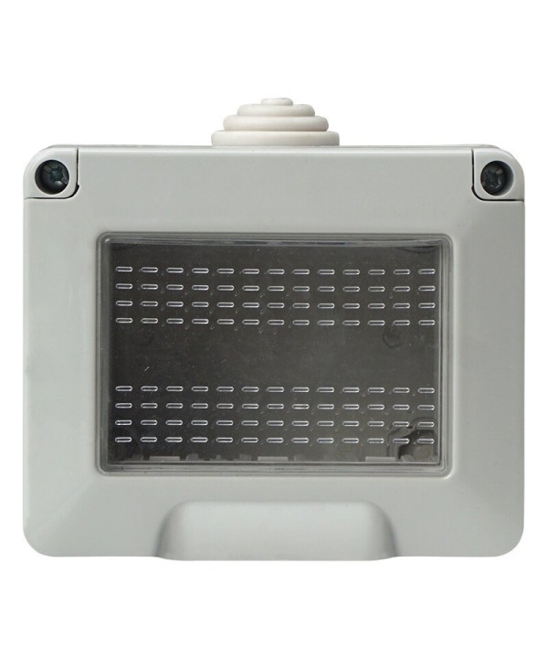 ETTROIT Custodia 3P IP55 Scatola Porta Frutti Con Coperchio 3 Posti Moduli Compatibile Con Vimar Plana
