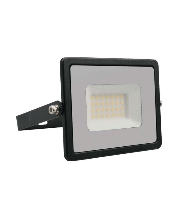 Faro Led Flood Light 30W 2510lm IP65 Slim 158X137X32mm Carcassa Nera Luce 6500K SKU-215954