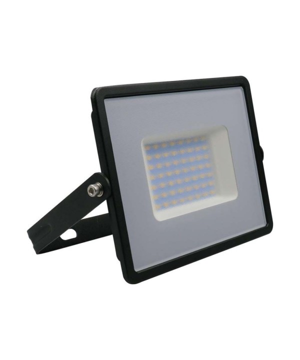 Faro Led Flood Light 50W 4300lm IP65 Slim 198X167X28mm Carcassa Nera Luce 6500K SKU-215960