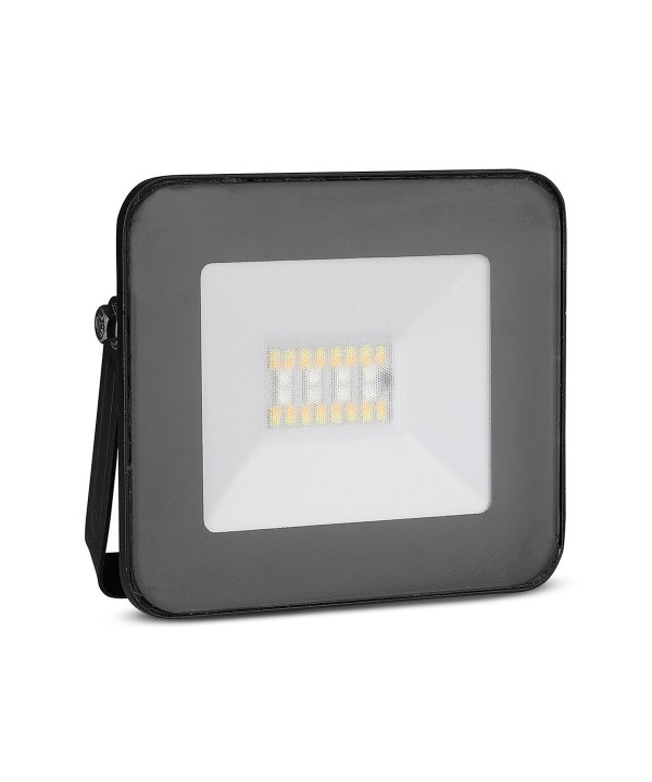 Faro Led Flood Light Carcassa Nera 20W RGB CCT Dimmerabile IP65 Bluetooth 3 in 1 Controllabile da App V-TAC SKU-5985