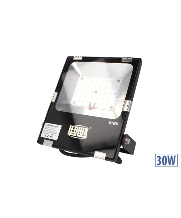 Faro Proiettore Led Slim 30W=330W 220V Bianco Esterno IP65