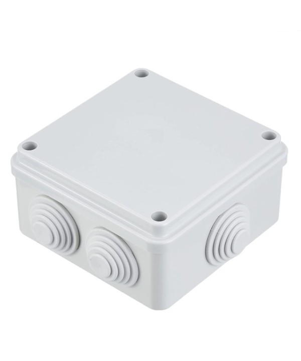 Scatola Di Derivazione Da Parete Con Passacavi Stagna IP55 100X100X50mm Coperchio Con Viti In Metallo