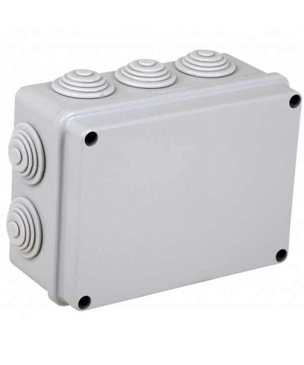 Scatola Di Derivazione Da Parete Con Passacavi Stagna IP55 120X80X50mm Coperchio Con Viti In Metallo