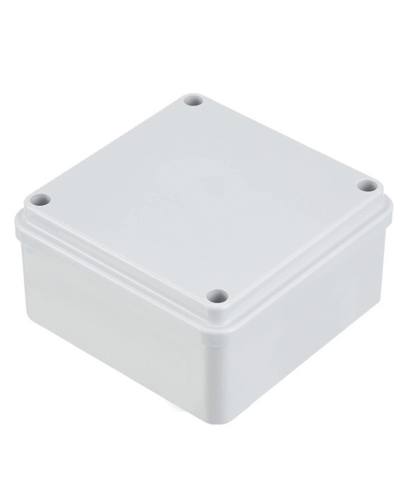 Scatola Di Derivazione Con Pareti Lisce Stagna IP56 100X100X50mm Coperchio Con Viti In Metallo