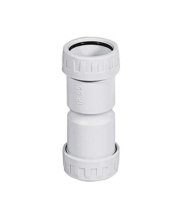 Raccordo Tubo Rigido Diametro 25mm IP65 Manicotto Giunto Lineare Tubo a Tubo FAEG FG16225