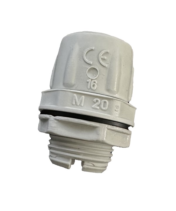 Raccordo Guaina Scatola Diritto IP65 Per Guaina Spiralata Diametro 16mm FAEG FG16616