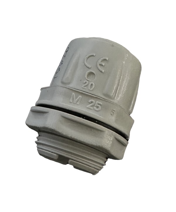 Raccordo Guaina Scatola Diritto IP65 Per Guaina Spiralata Diametro 20mm FAEG FG16620