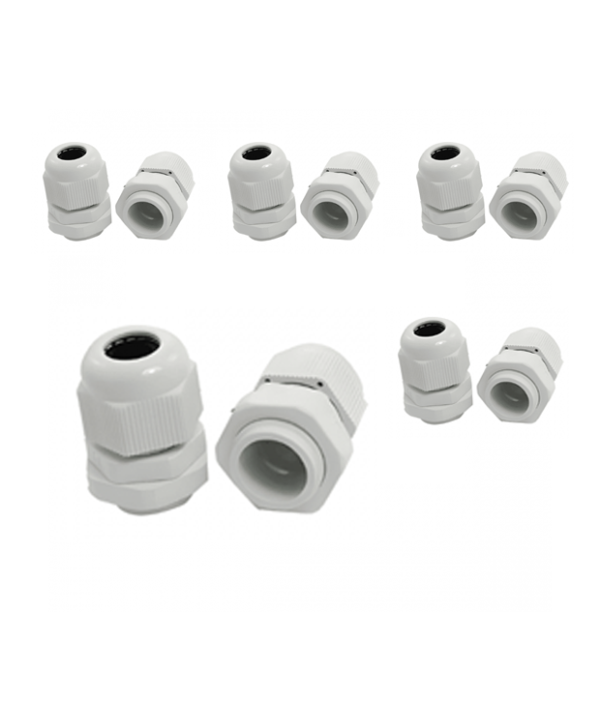 10 Pressacavi Controdado PG11 IP68 Per Cavi Elettrici 5-10mm FAEG FG17111