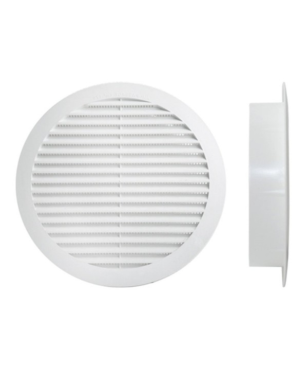 Griglia di Ventilazione Rotonda Griglia Aerazione In Plastica D80mm Foro 60mm Made In Italy