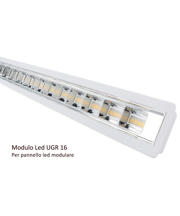 Modulo Led UGR 16 Bianco Caldo 2700K 15W 30-40V 400mA 150LM/W Per Pannello Led Modulare FP6060 FP30120