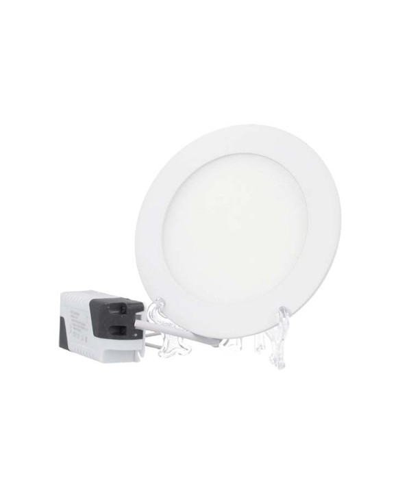 Faretto Pannello Led Da Incasso Rotondo 3W Bianco Freddo Diametro 85mm SKU-7857