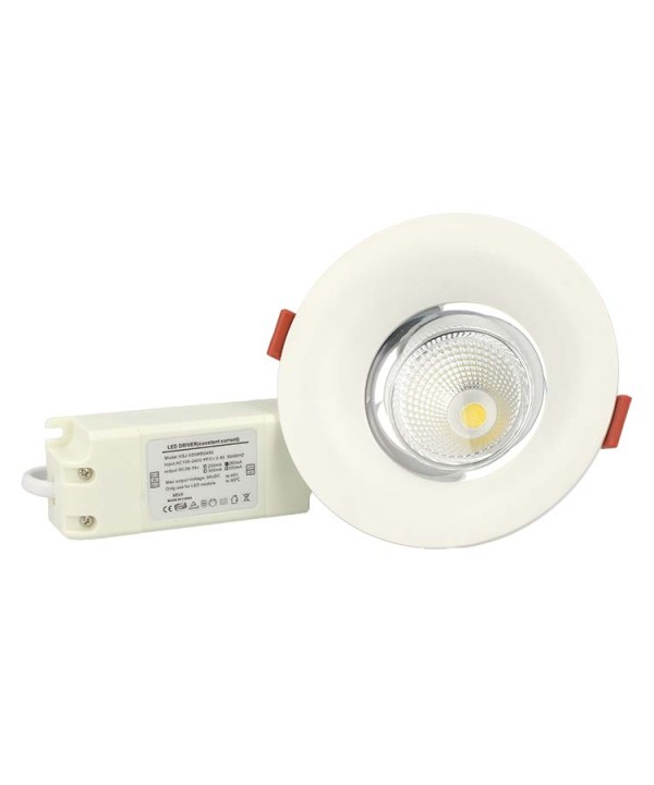 Faretto Led Da Incasso 15W Bianco Neutro 120mm 60 Gradi